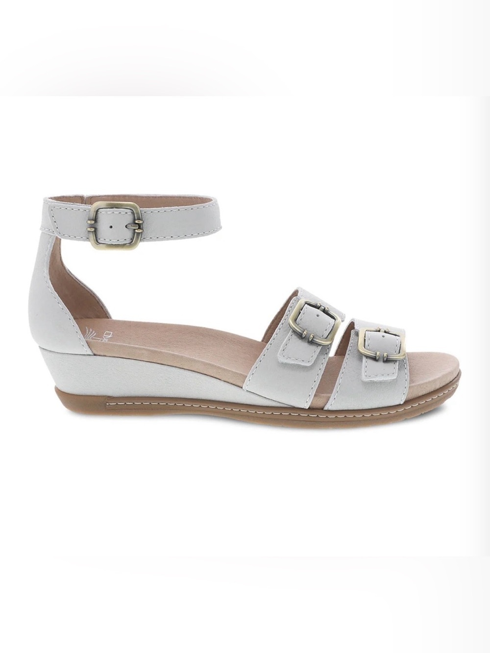 Dansko Astrid Nubuck Womens Low Wedge - Picture 4 of 10